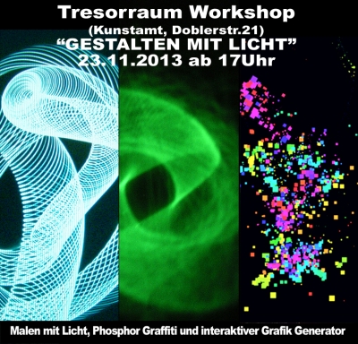 Kunstamt Tbingen, Workshop Robin Broadfoot, 23.11.2013